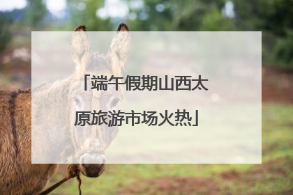 端午假期山西太原旅游市场火热