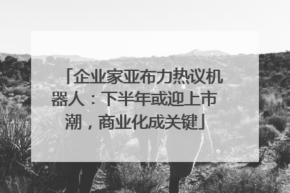 企业家亚布力热议机器人：下半年或迎上市潮，商业化成关键