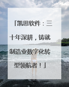 凯思软件：三十年深耕，铸就制造业数字化转型领航者！