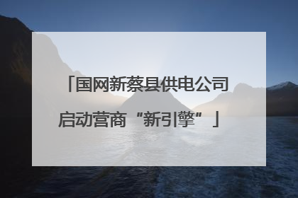 国网新蔡县供电公司启动营商“新引擎”