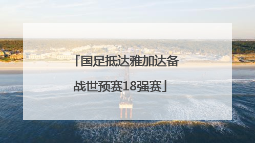 国足抵达雅加达备战世预赛18强赛
