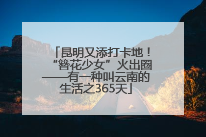 昆明又添打卡地！“簪花少女”火出圈——有一种叫云南的生活之365天