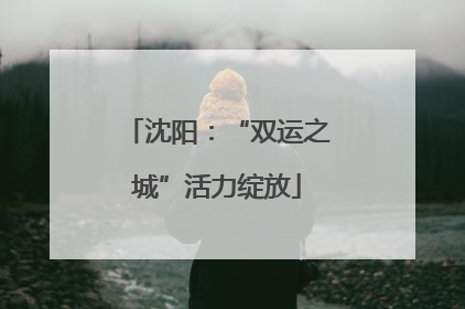 沈阳：“双运之城”活力绽放