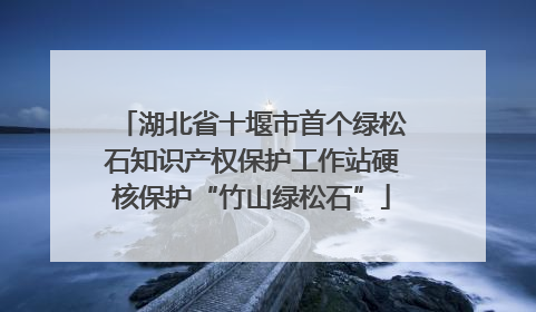湖北省十堰市首个绿松石知识产权保护工作站硬核保护“竹山绿松石”
