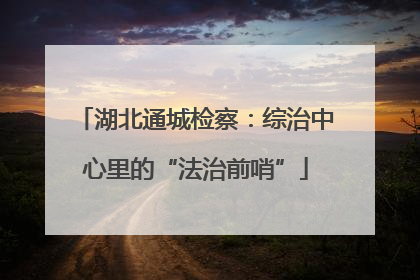 湖北通城检察：综治中心里的“法治前哨”
