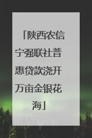 陕西农信宁强联社普惠贷款浇开万亩金银花海