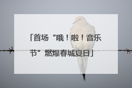 首场“哦！啦！音乐节”燃爆春城夏日