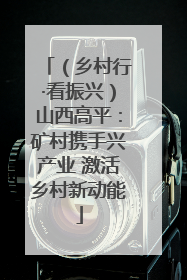 （乡村行·看振兴）山西高平：矿村携手兴产业 激活乡村新动能