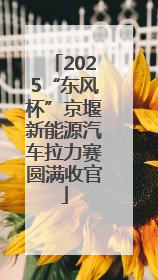 2025“东风杯”京堰新能源汽车拉力赛圆满收官